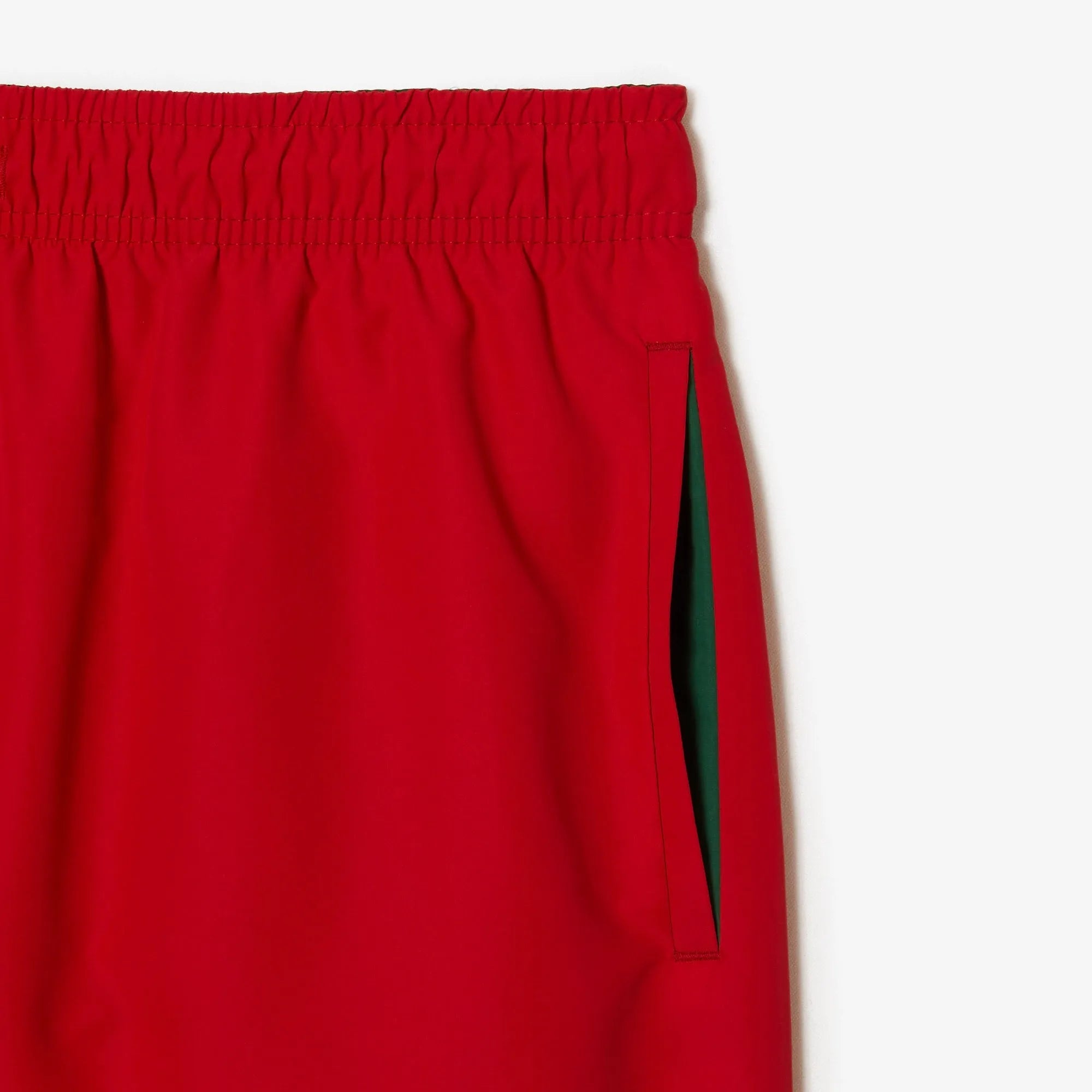 Lacoste Lacoste Zwemshort - Rood