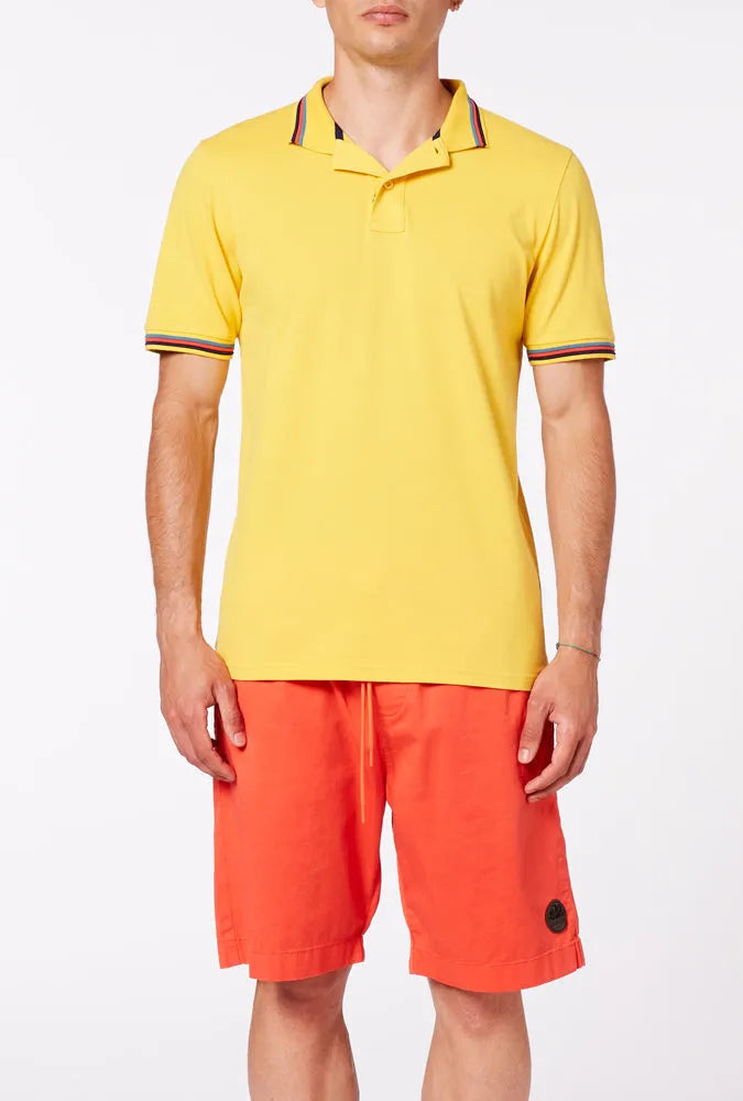 Sundek Sundek Polo Shirt - Geel