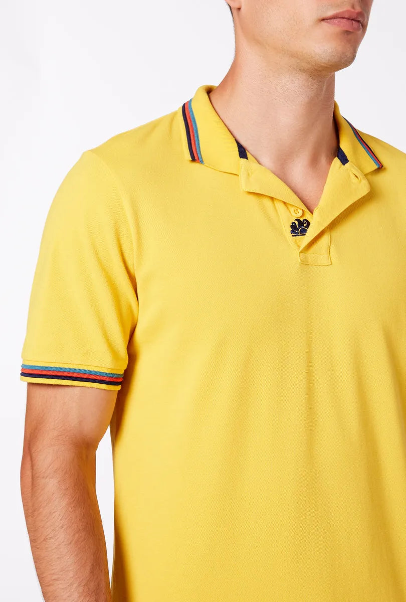 Sundek Sundek Polo Shirt - Geel