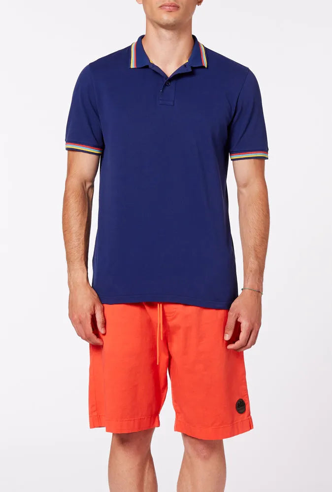 Sundek Sundek Polo Shirt - Kobalt