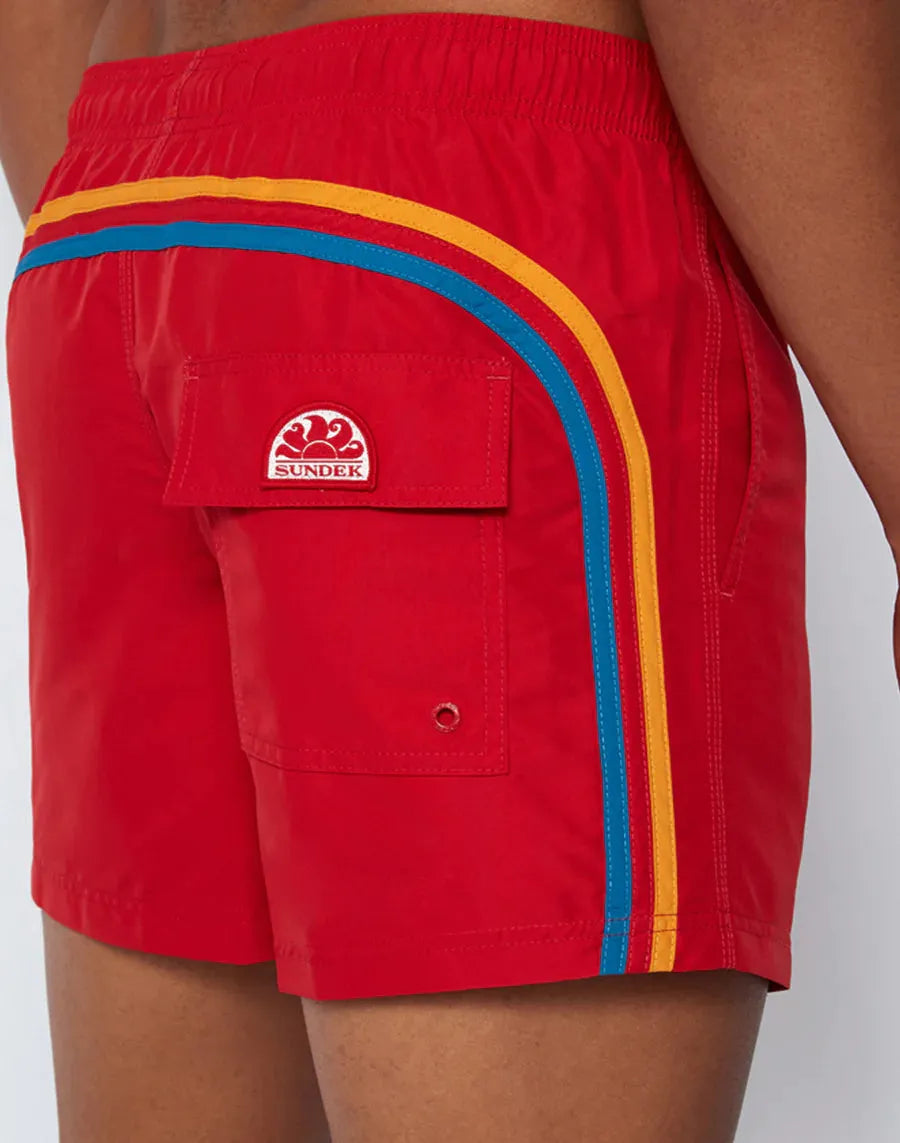 Sundek Sundek Zwemshort - Rood