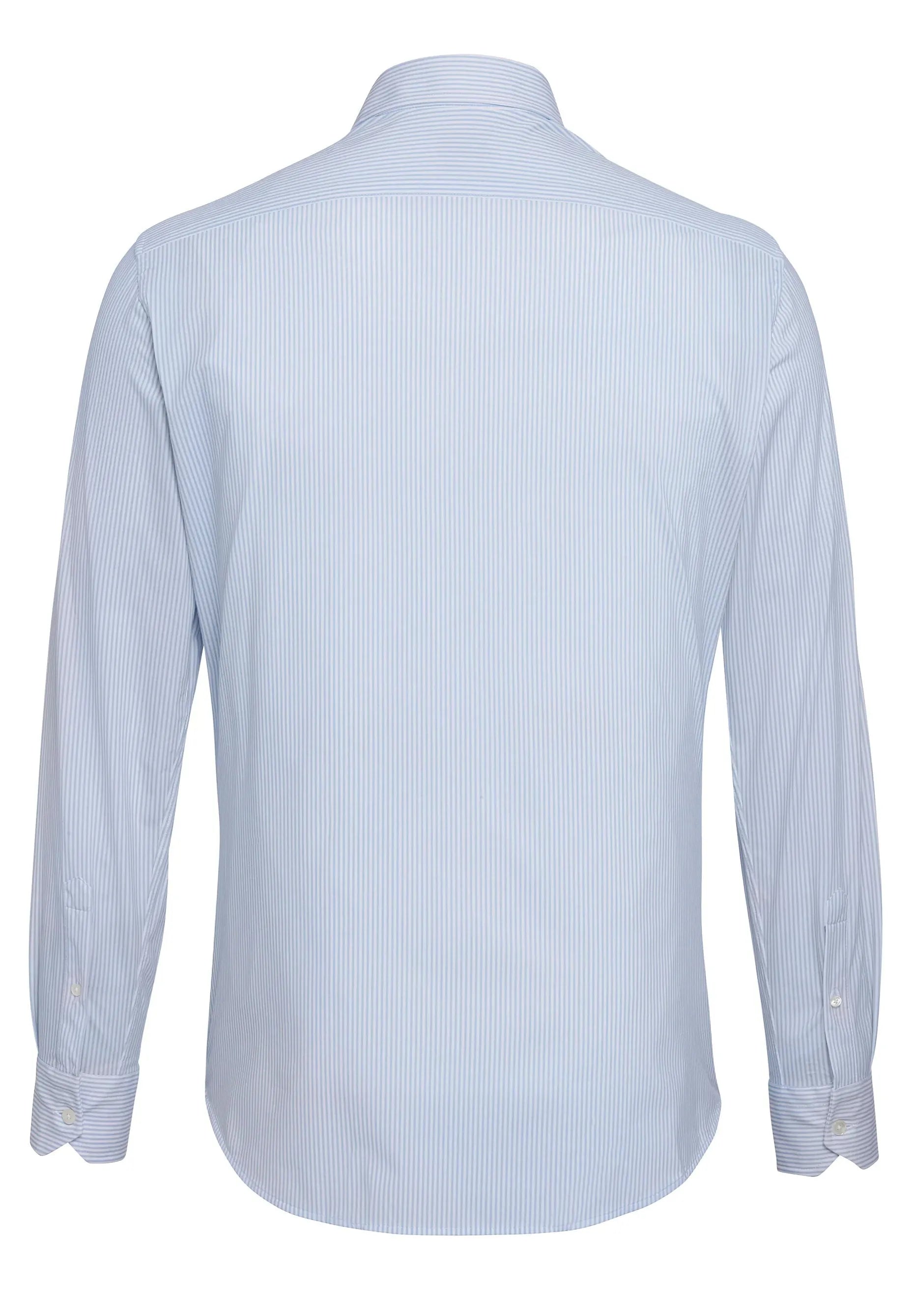Traiano Traiano Shirt Dress - Blauw dessin