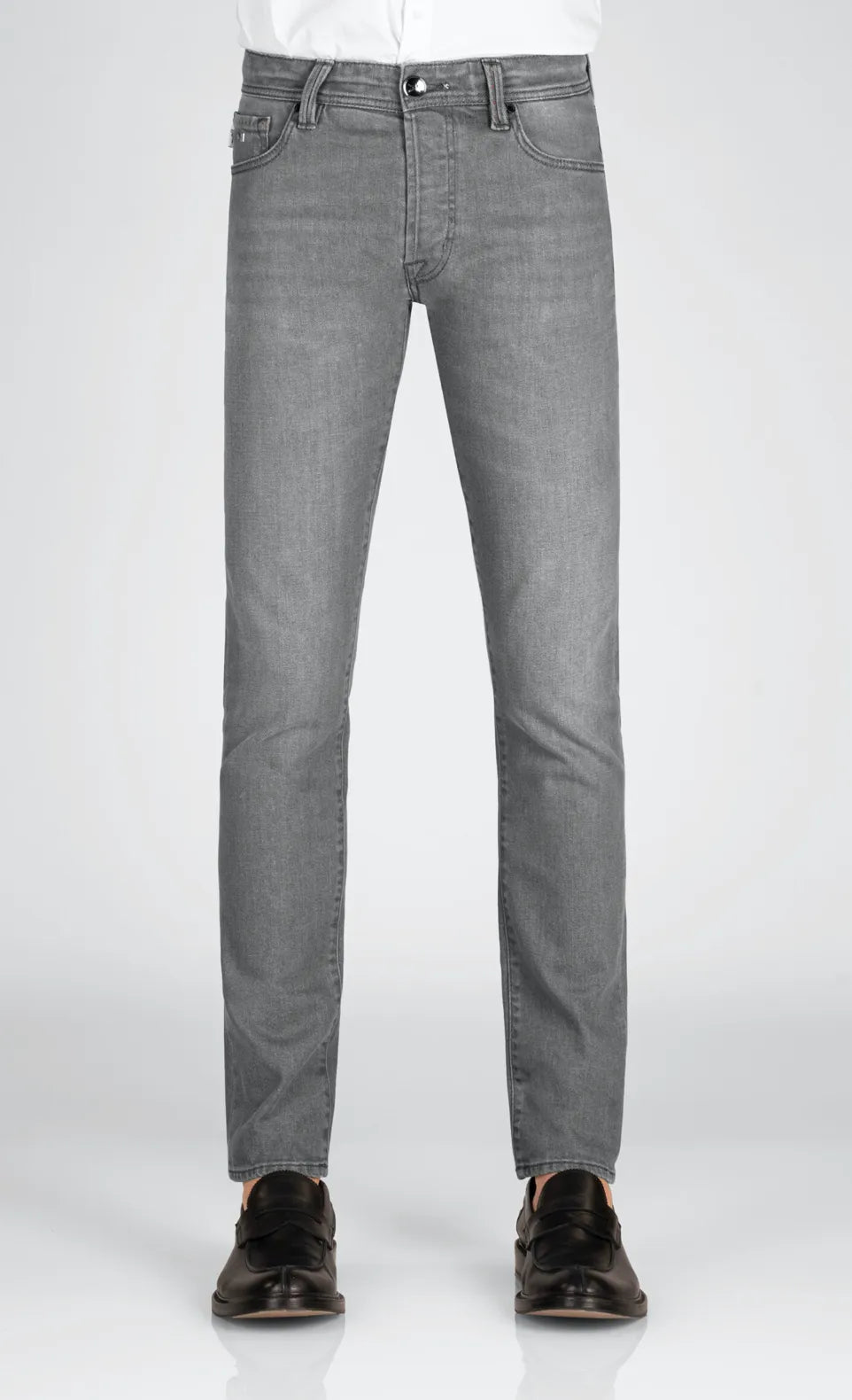 Tramarossa Tramarossa 5 Pocket Jeans - Lichtgrijs