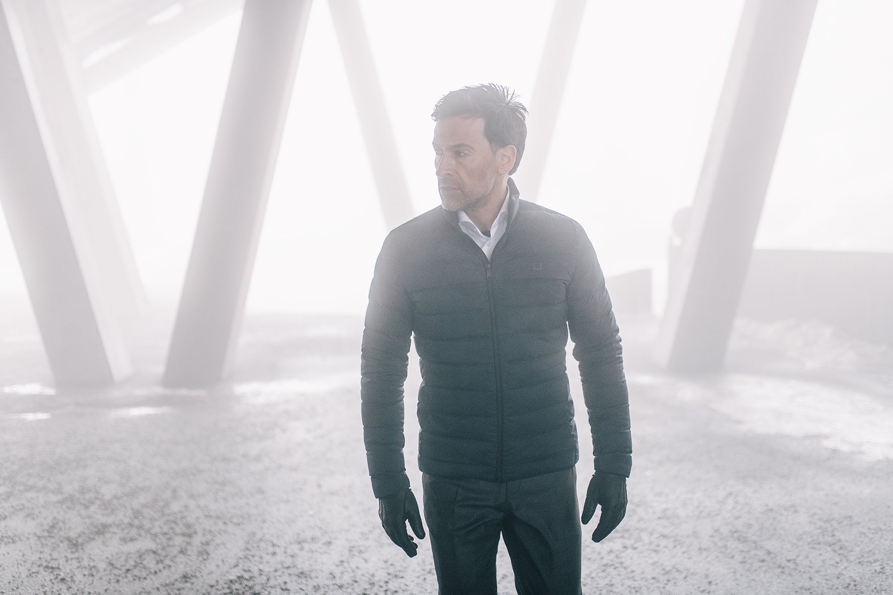 UBR UBR SONIC JACKET - Marine blauw