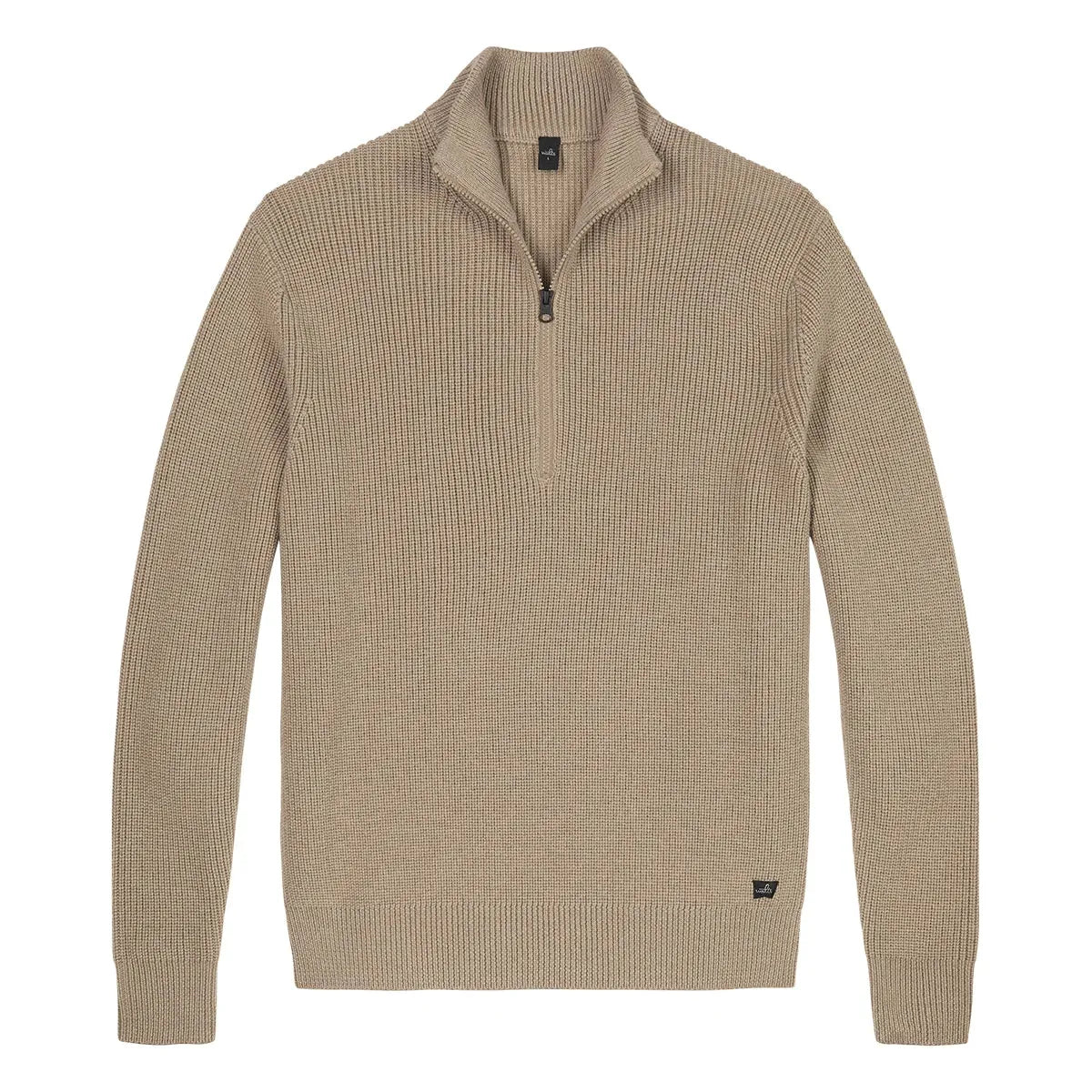 Wahts Wahts Zip Trui Wol - Beige