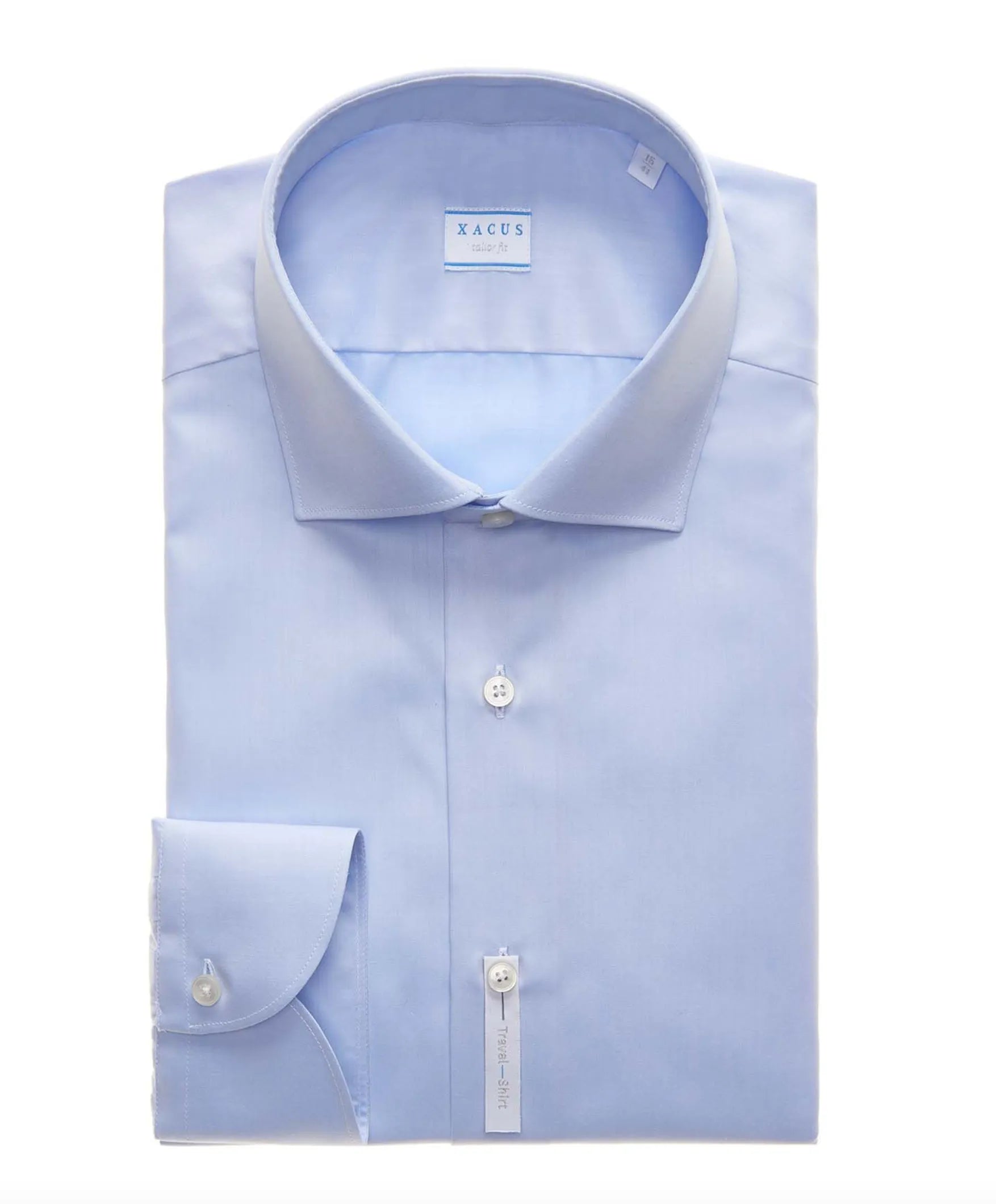 Xacus Xacus Shirt Dress - Lichtblauw