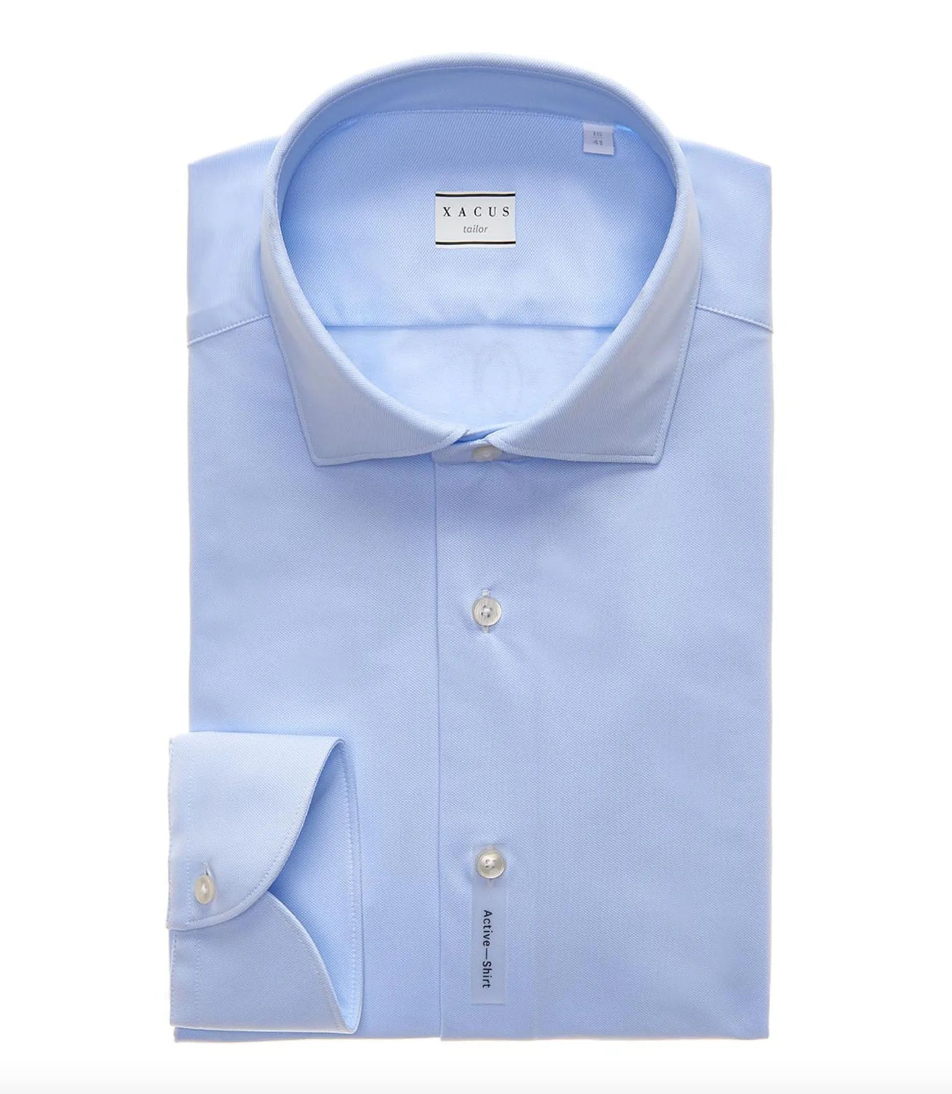 Xacus Xacus Shirt Dress - Lichtblauw