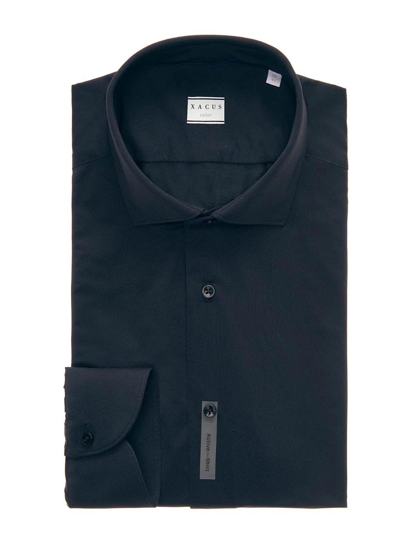 Xacus Xacus Shirt Dress - Marine blauw