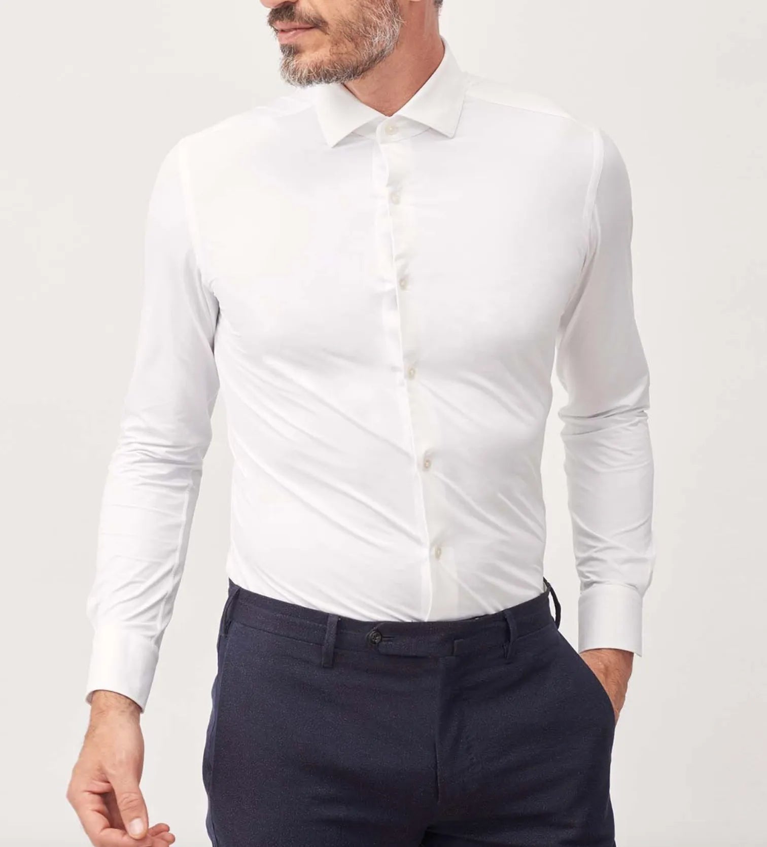 Xacus Xacus Shirt Dress - Wit