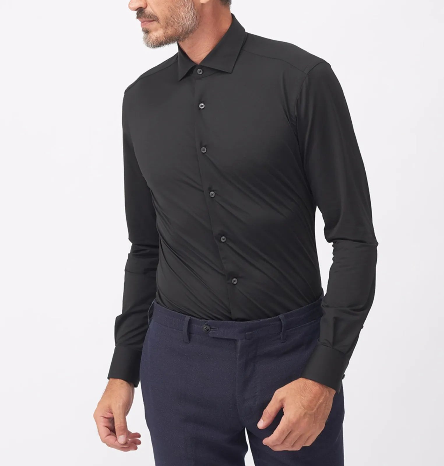 Xacus Xacus Shirt Dress - Zwart