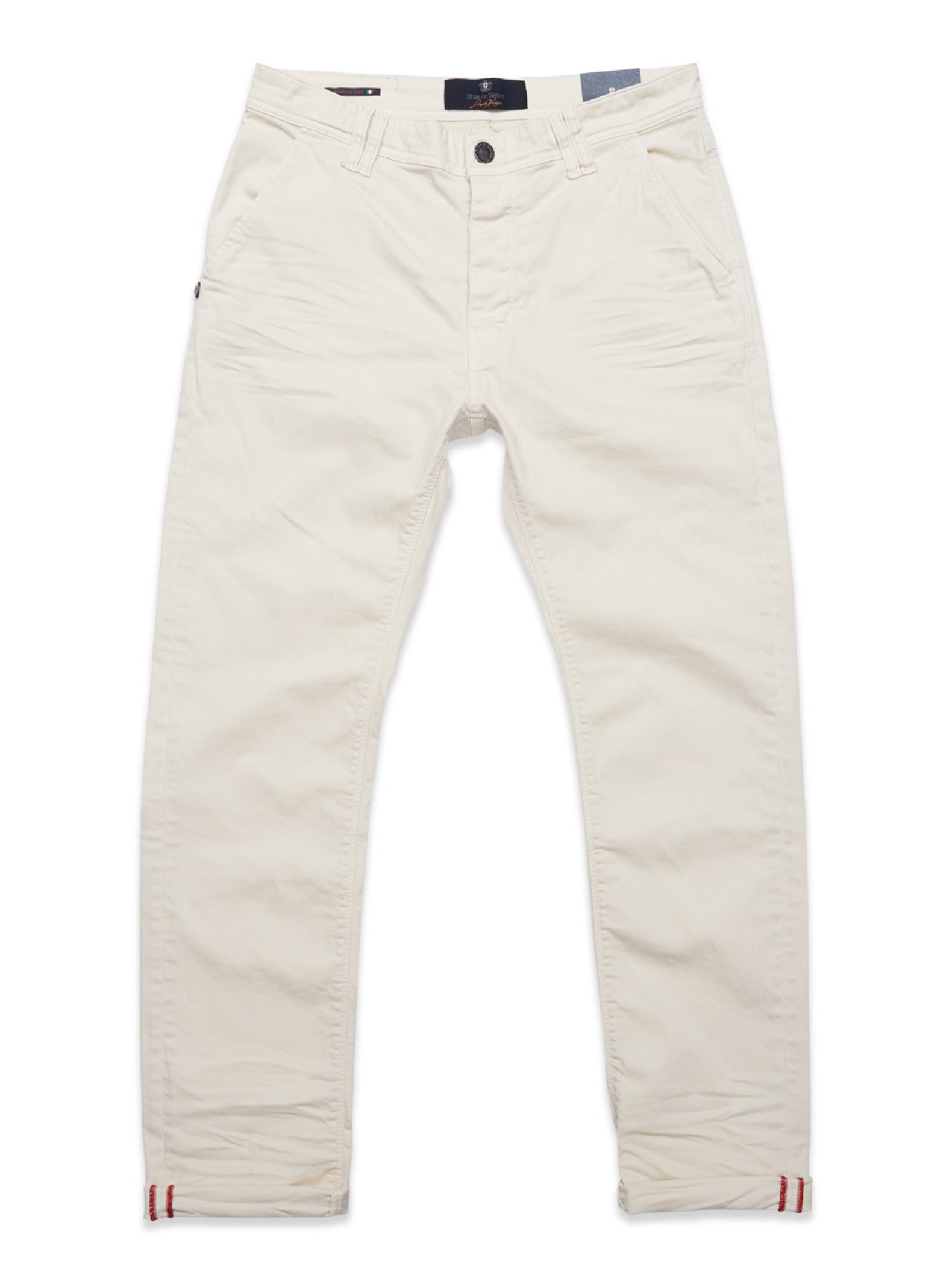 Blue de Genes Menzo Dobby chino Ecru