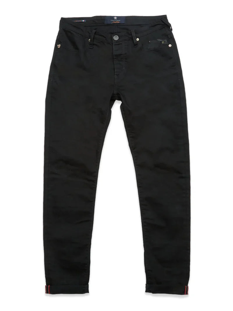 Blue de Genes Vinci Venom black jeans - Zwart