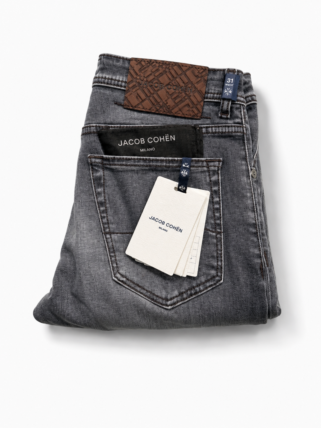Jacob Cohen 5 Pocket Jeans - Antraciet