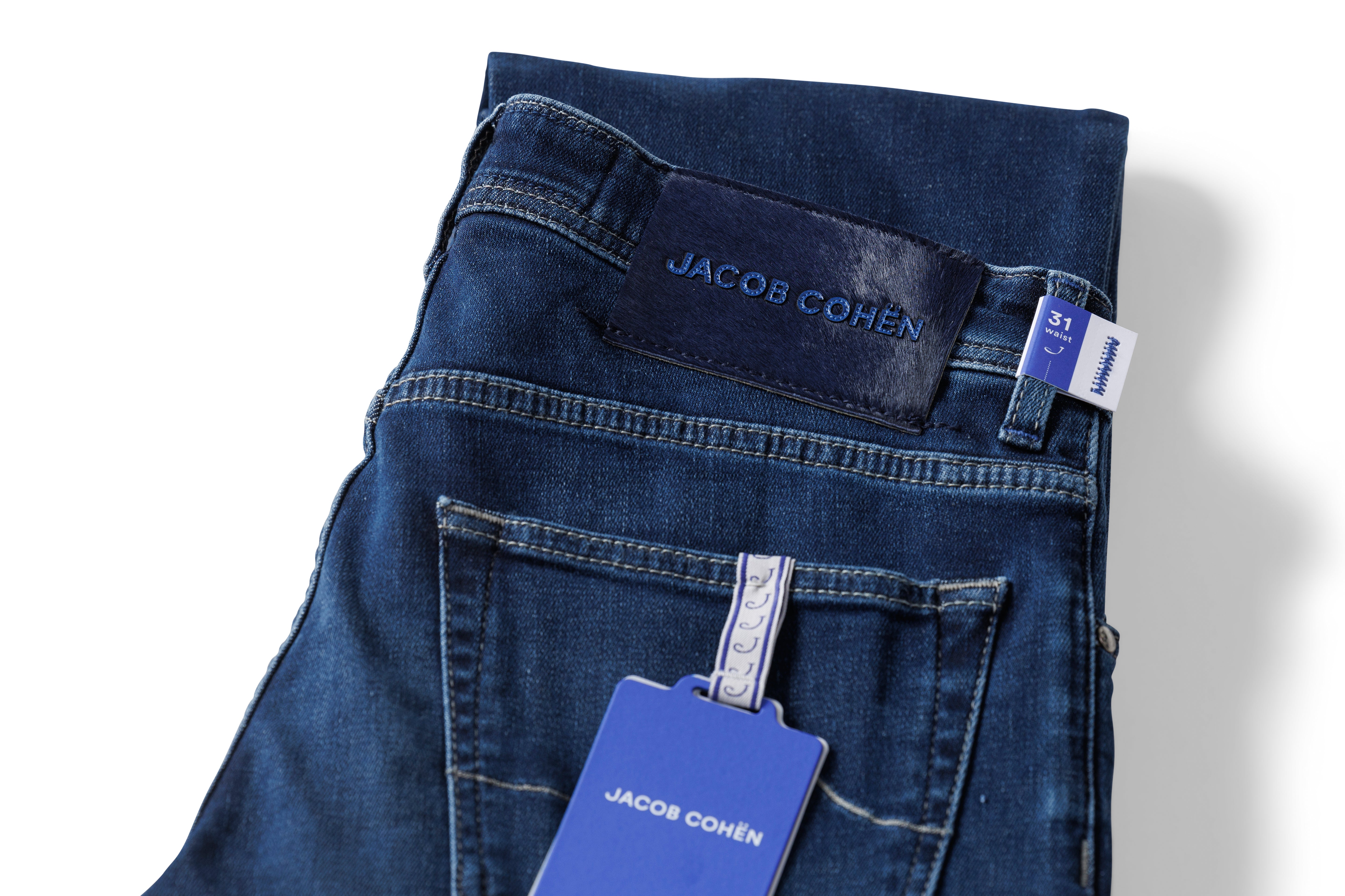 Jacob Cohen 5 Pocket Jeans - Marine blauw