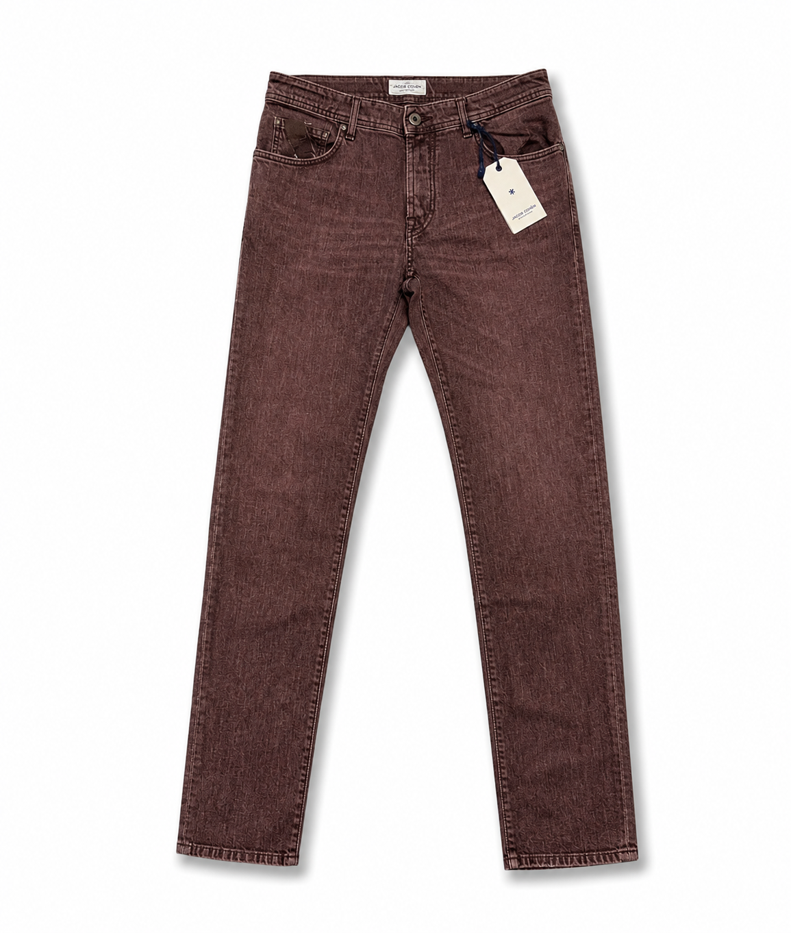 Jacob Cohen 5 Pocket Jeans - Bordeaux