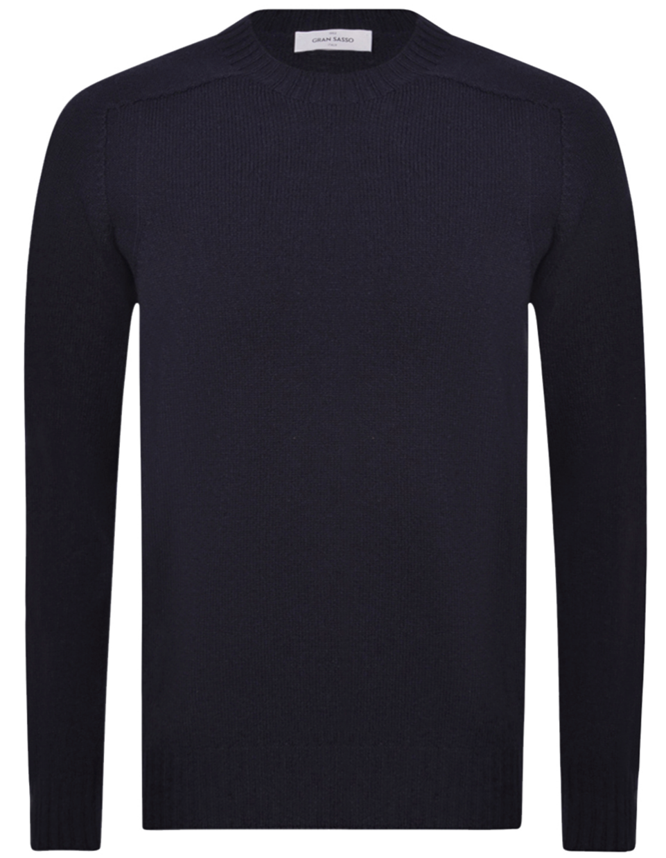 Gran Sasso Trui Ronde Hals - Marine blauw
