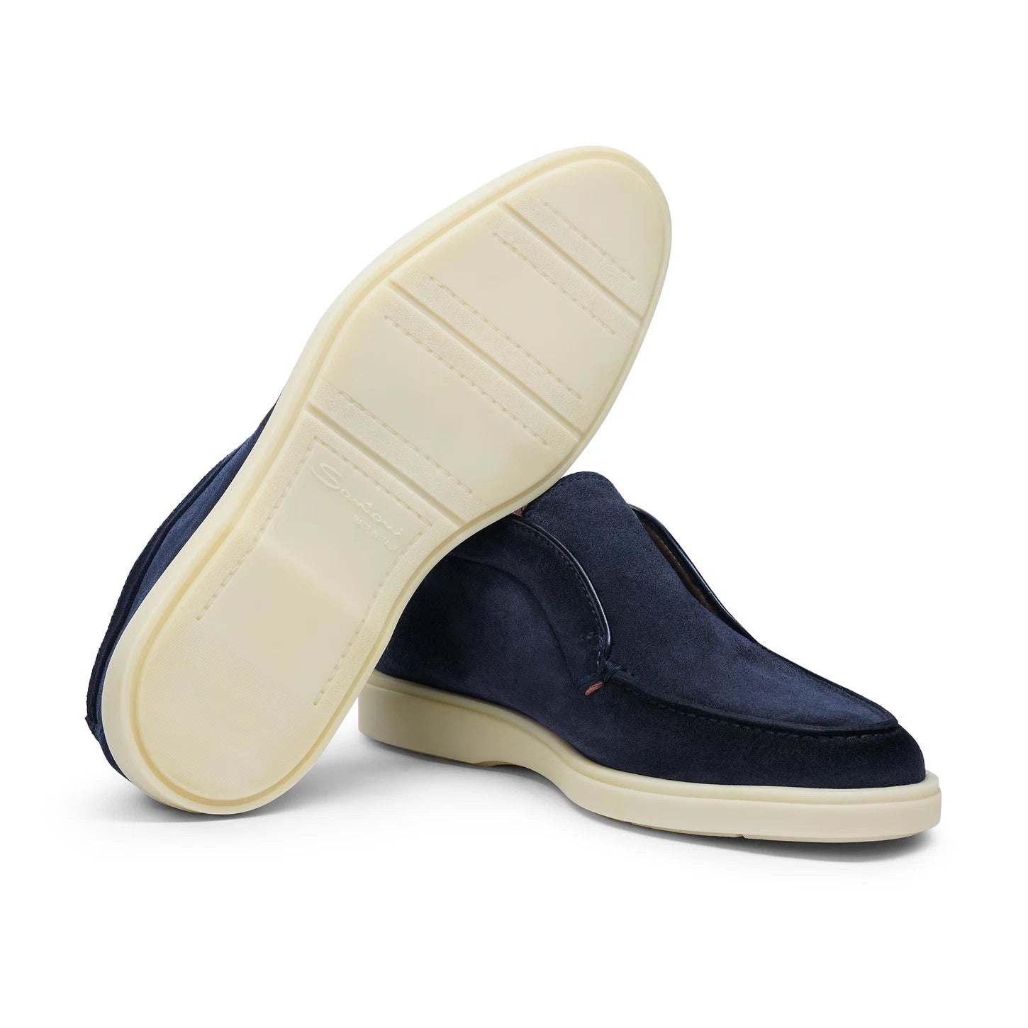 Santoni Schoenen - Marine blauw