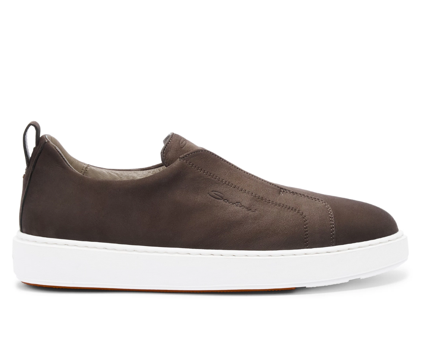 Santoni slip-on - Taupe
