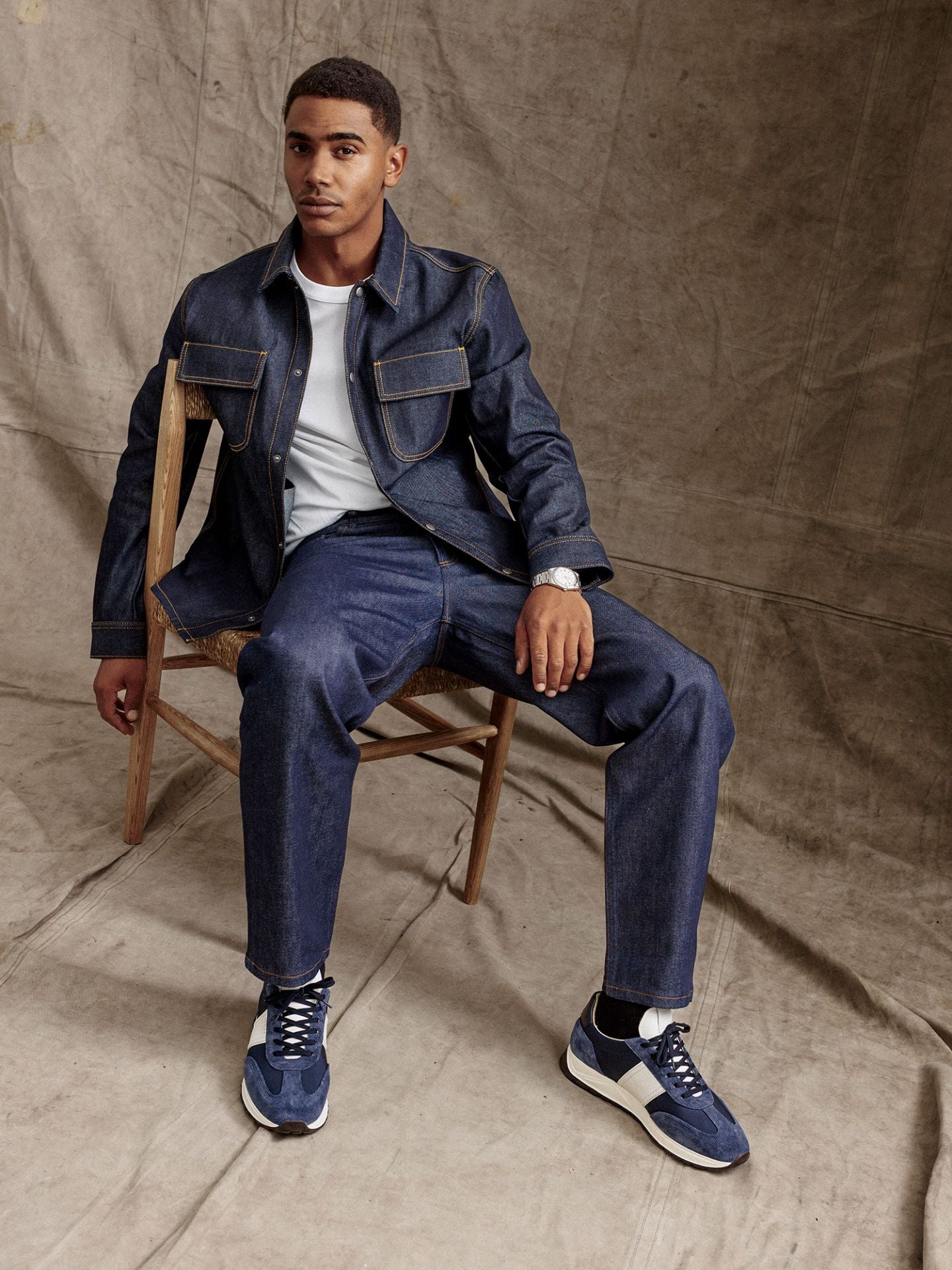 Nubikk Glen Hendrix Schoenen - Marine blauw