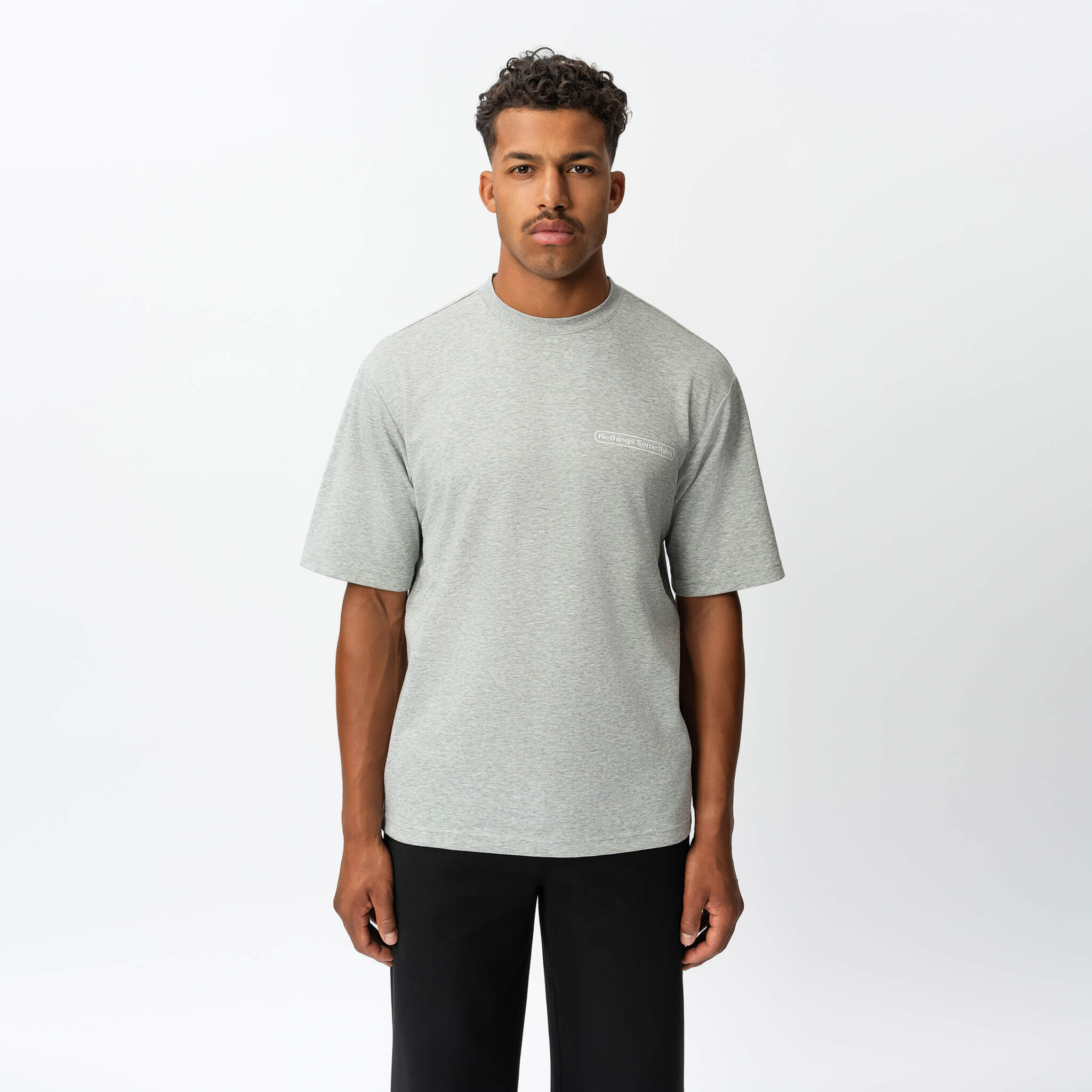 NOSO T-shirt - Lichtgrijs