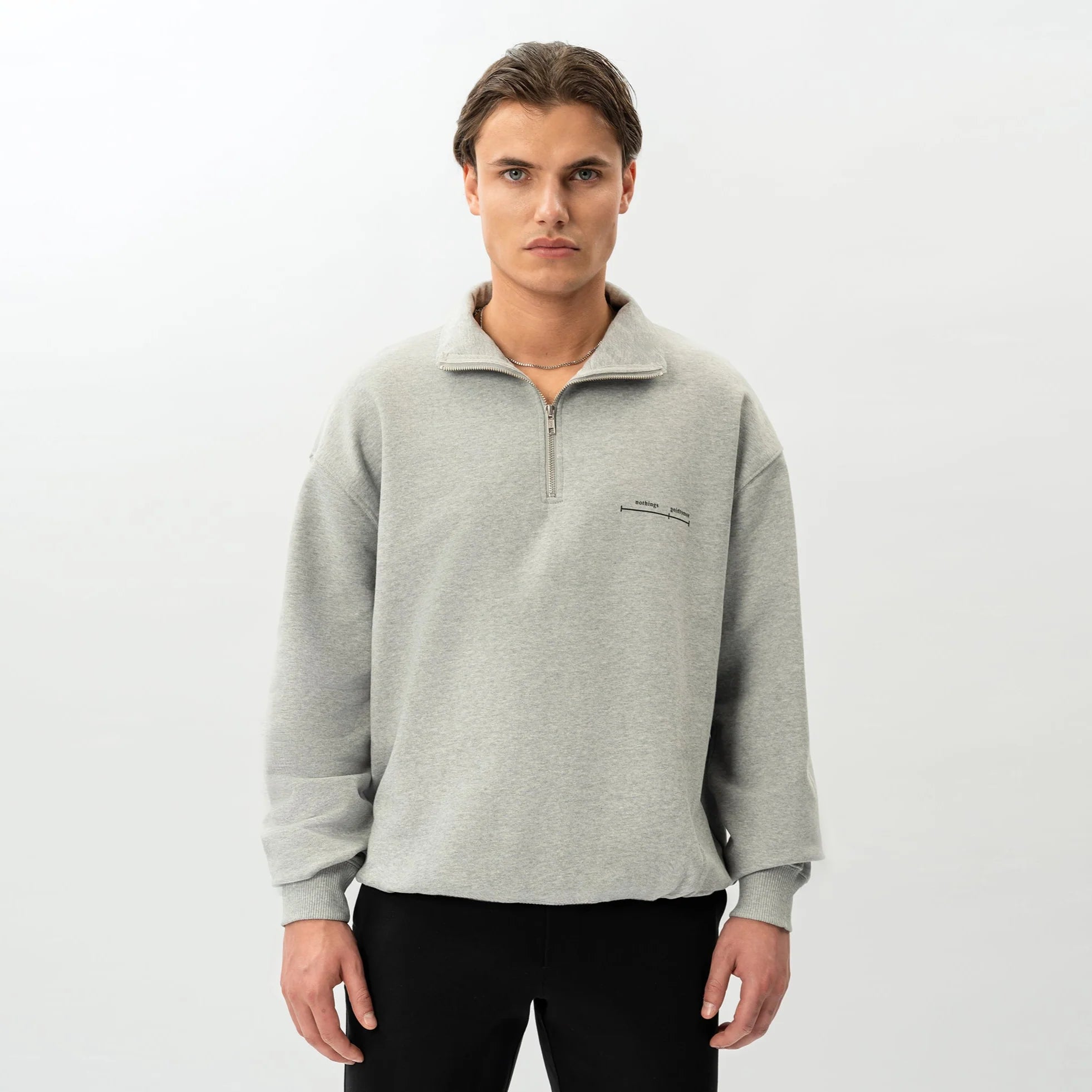 NOSO Sweatshirt - Lichtgrijs