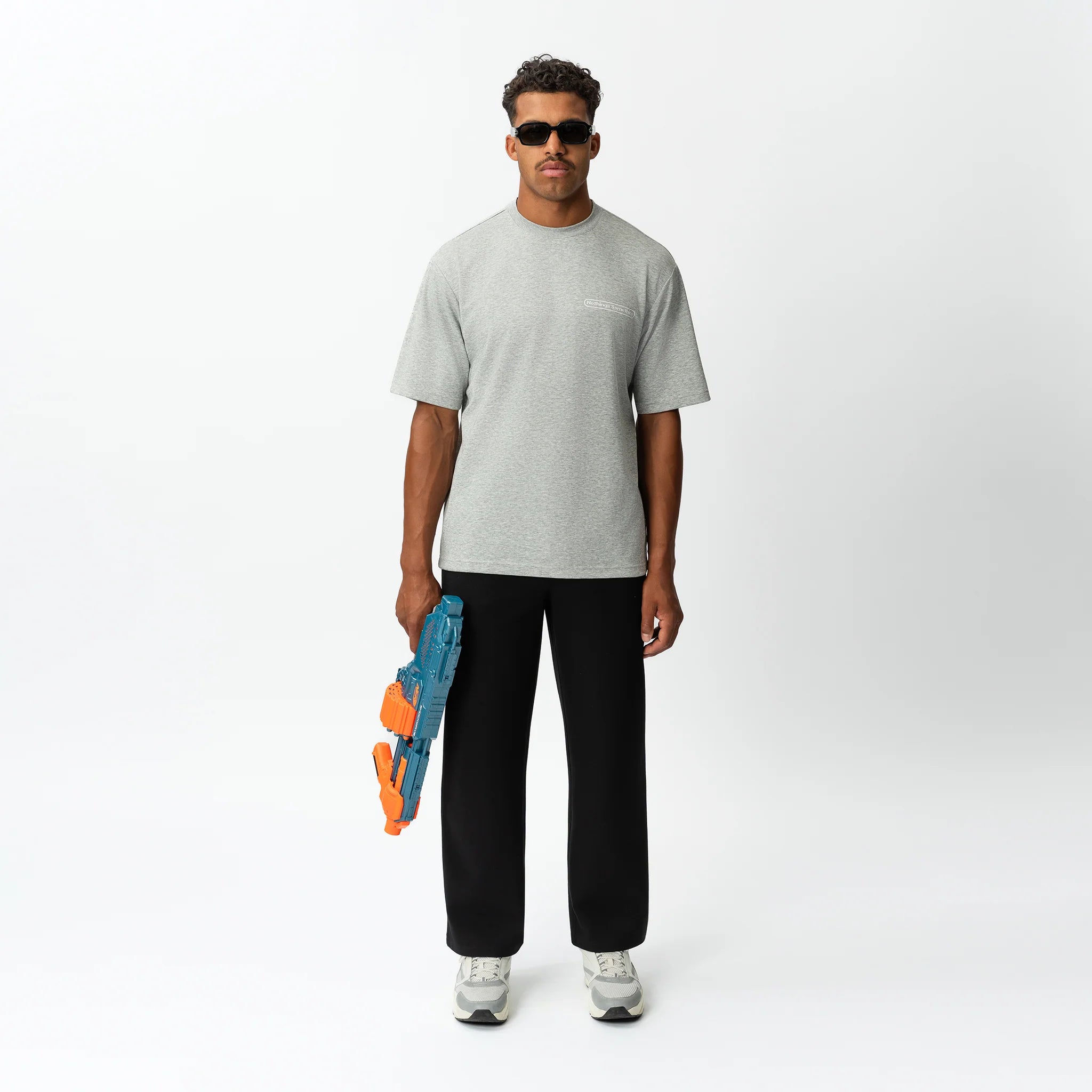 NOSO T-shirt - Lichtgrijs