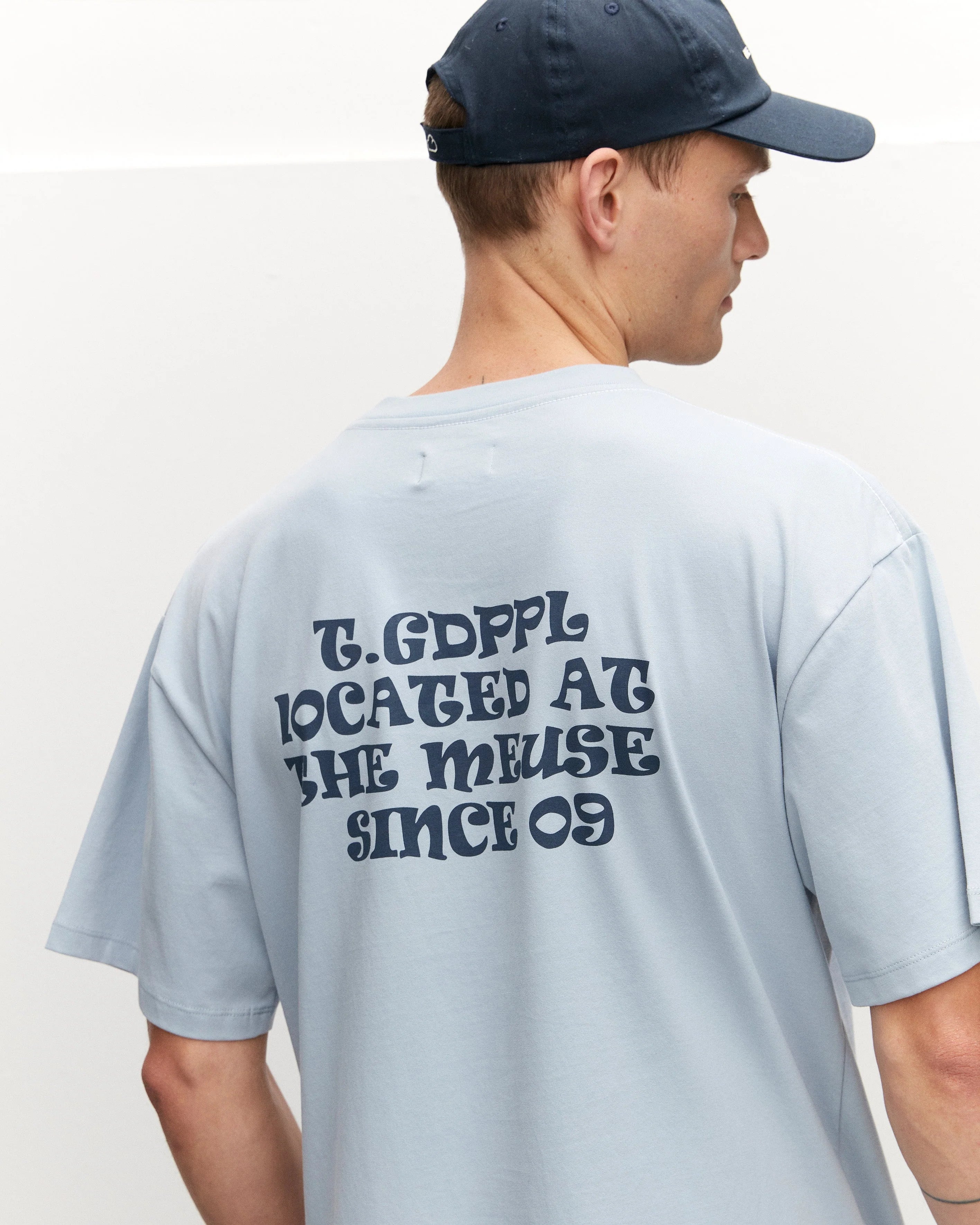 Good People T-shirt - Lichtblauw