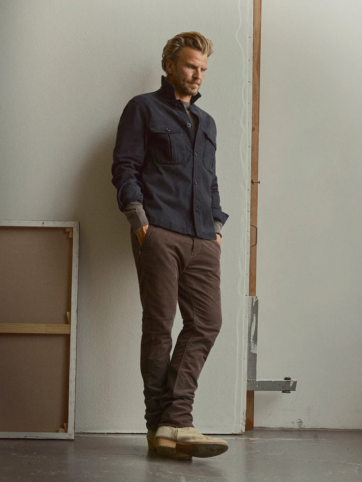 Blue de Genes BGpaulo Ottawa V3 Trousers  - Bruin