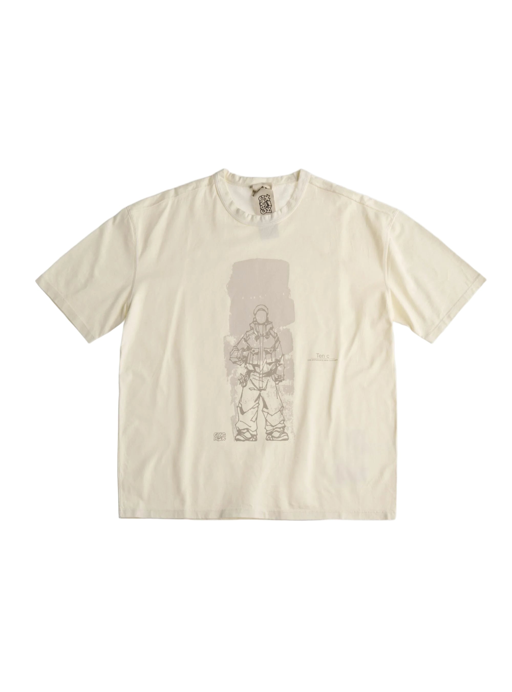 Ten C T-shirt - Taupe