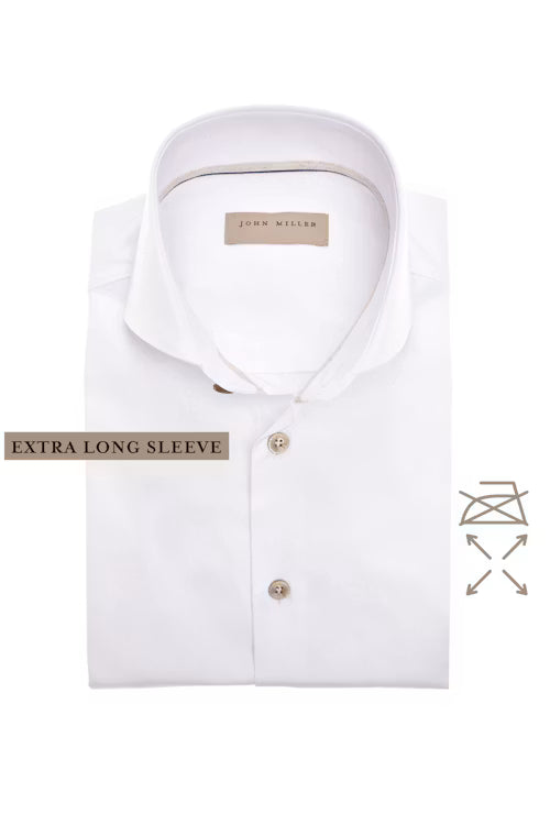 John Miller Shirt Extra Mouwlengte - Diversen