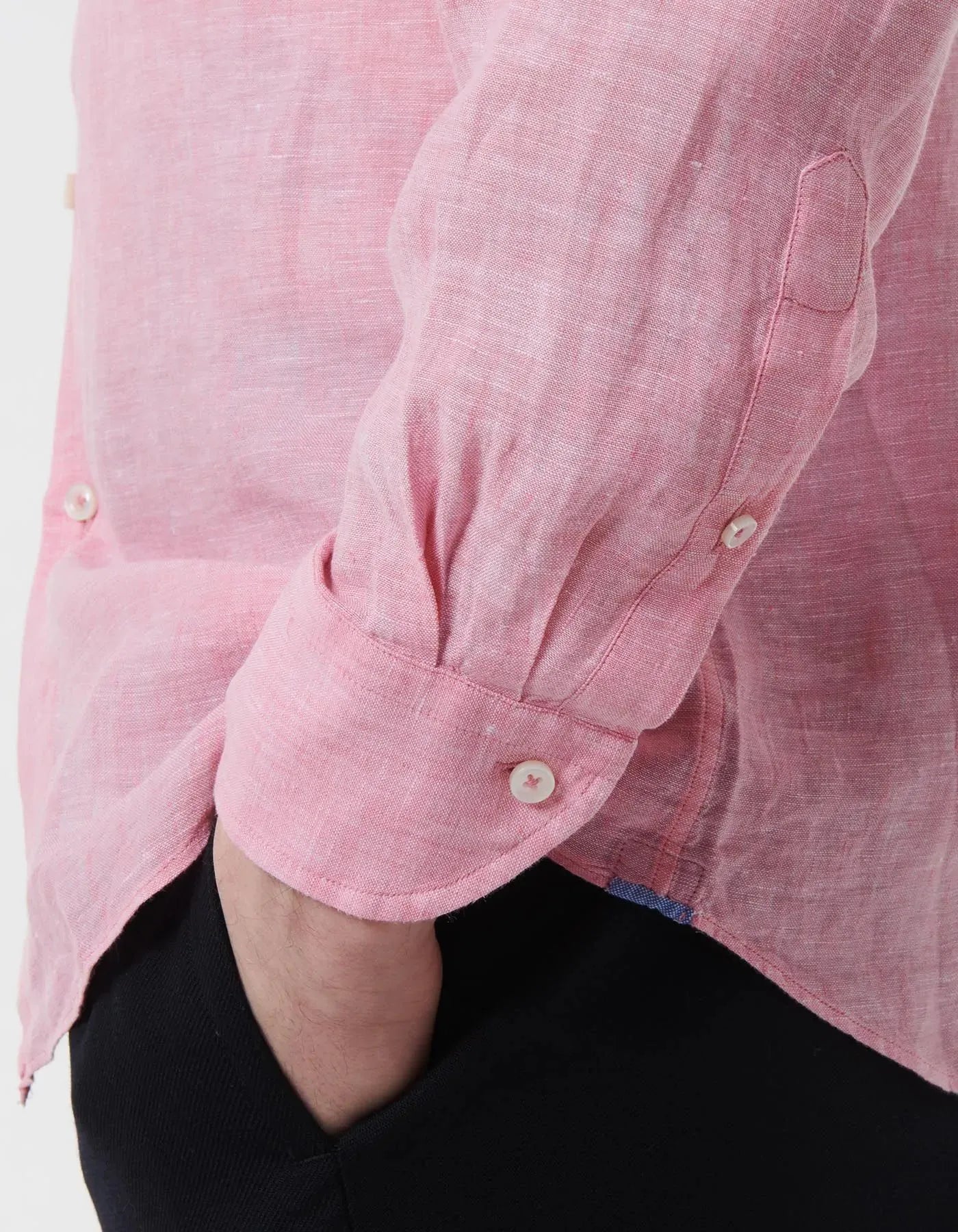 Xacus Shirt Linnen - Rose