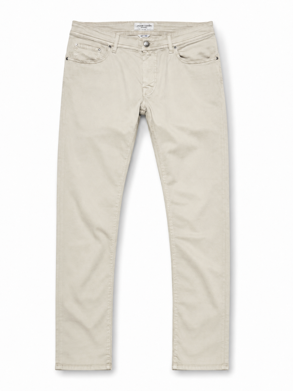Jacob Cohen 5 Pocket Katoen - Beige