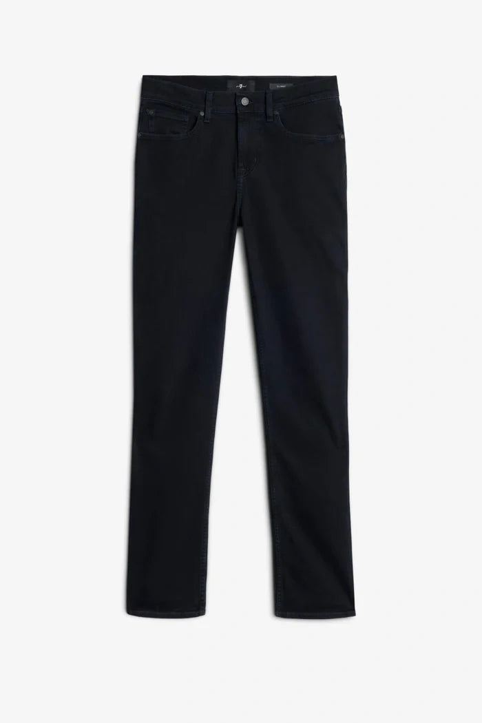 7 for all mankind 5Slimmy Blue BLack Jeans - Marine blauw