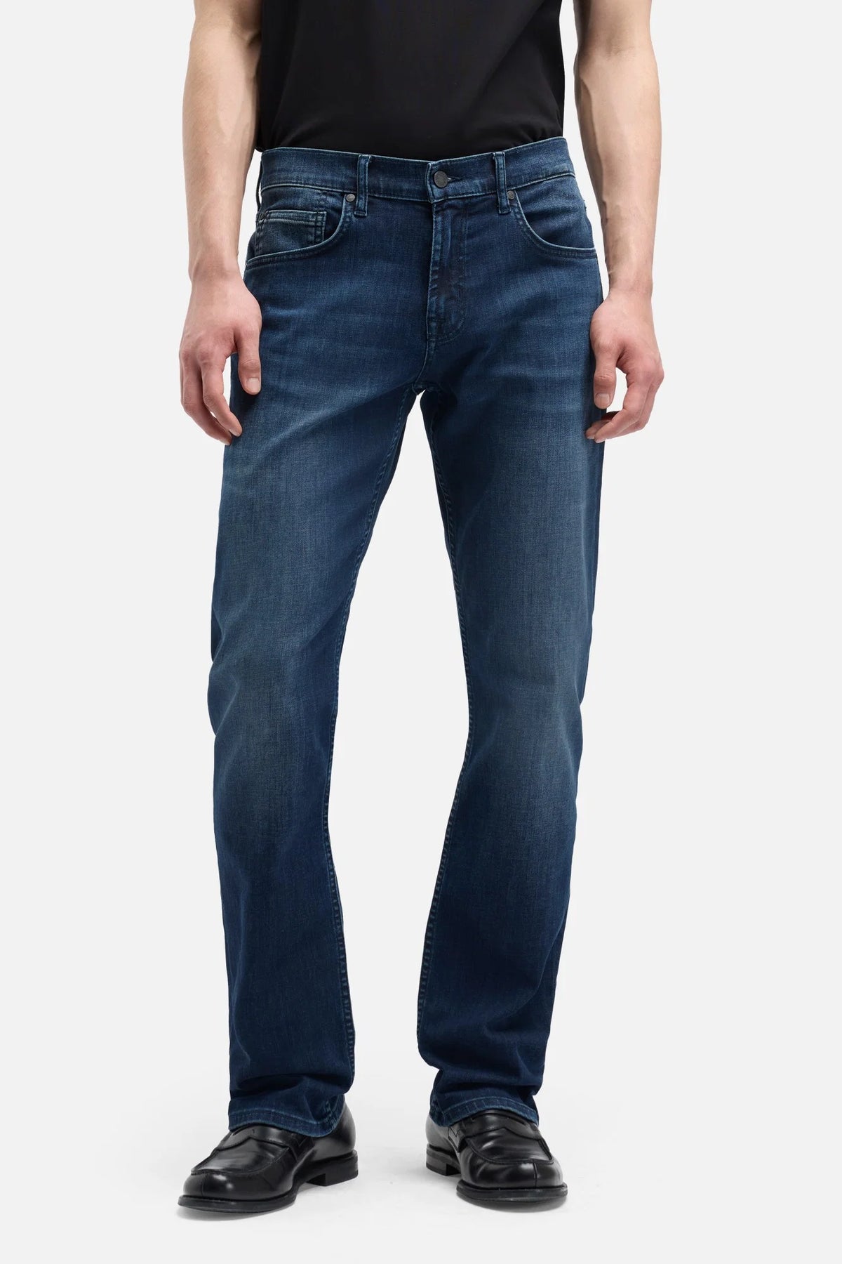 Amsterdam 5 Pocket Jeans - Marine blauw