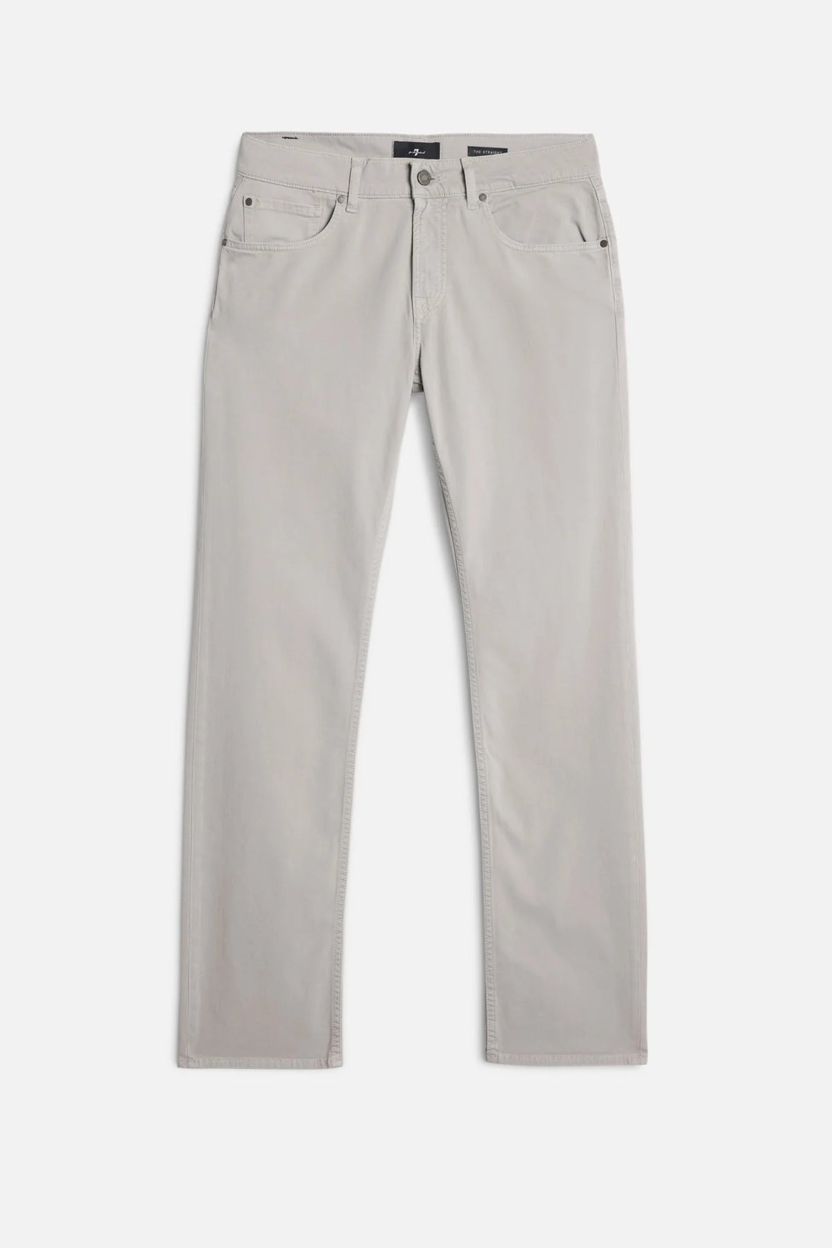 7 For All Mankind 5 Pocket Katoen - Lichtgrijs