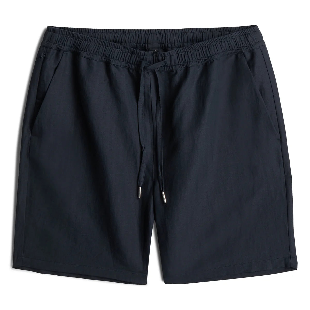 Wahts Bermuda Linnen- Marine blauw