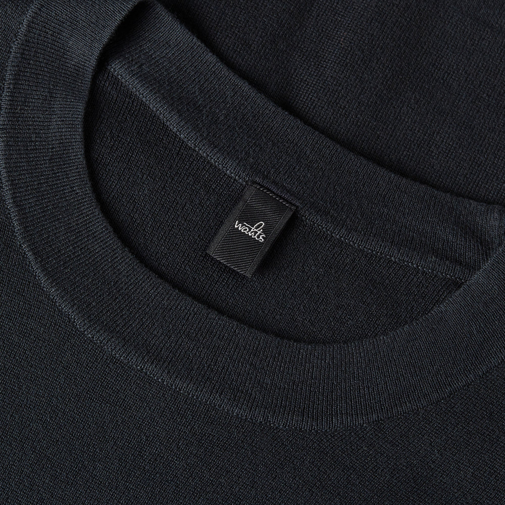 Wahts T-shirt - Marine blauw