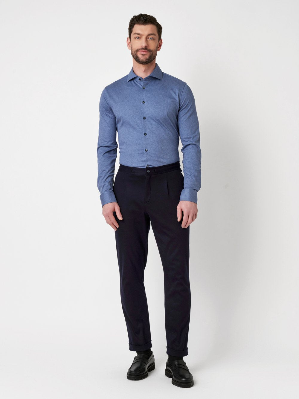 Desoto Shirt Dress - Lichtblauw
