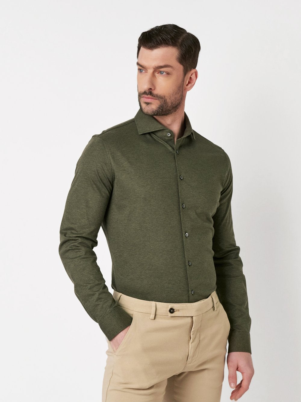 Desoto Shirt Dress - Groen