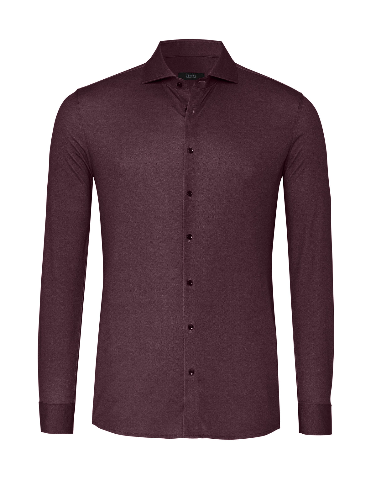 Desoto Shirt Dress - Bordeaux