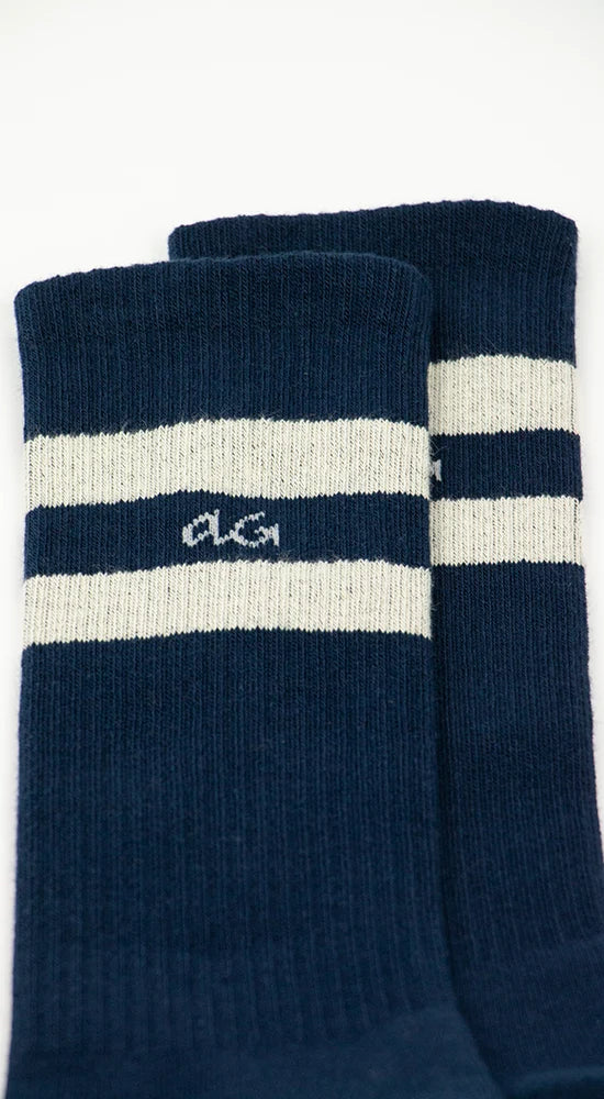 Alfredo Gonz Sokken Co - Marine blauw
