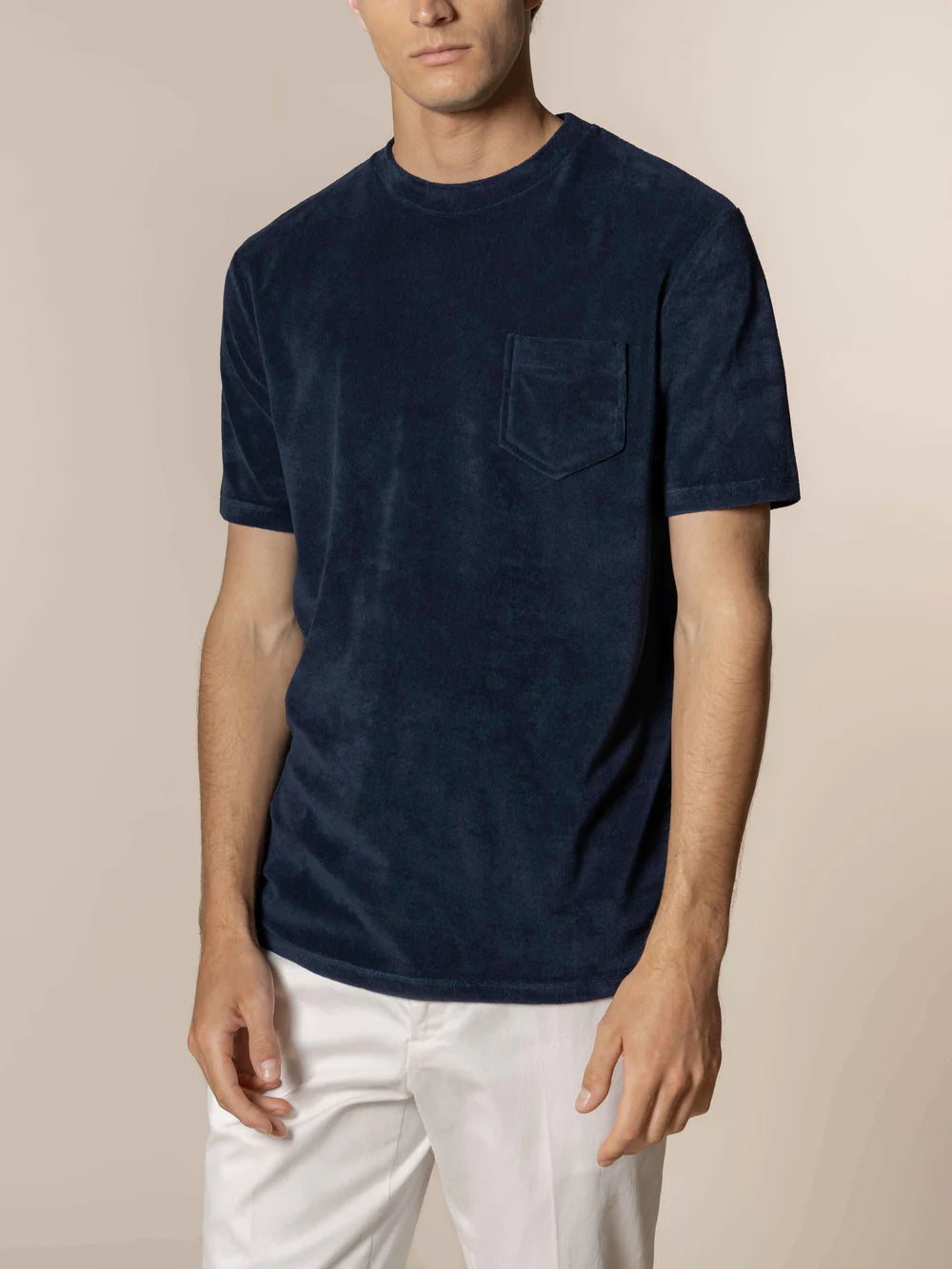 Aurelien T-shirt - Marine blauw
