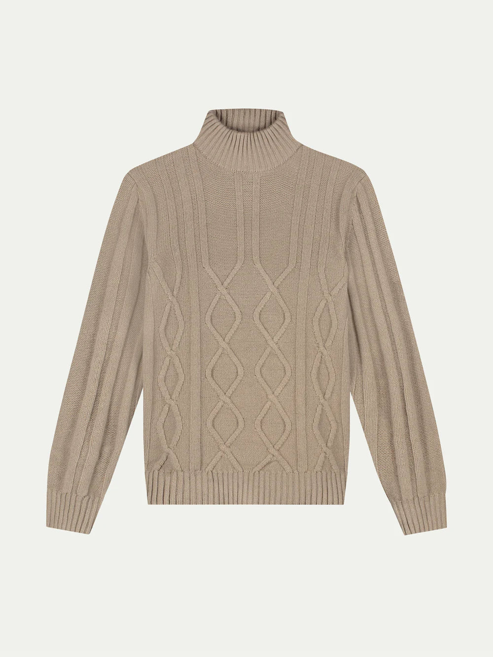 Aurelien Trui Turtle Neck - Beige