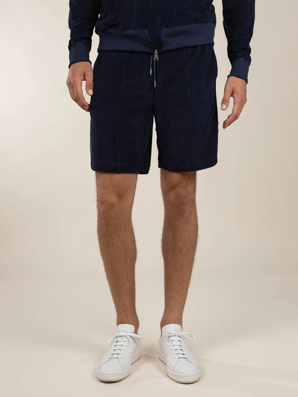 Aurelien Jogging Short - Marine blauw