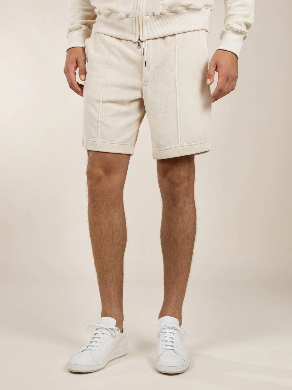Aurelien Jogging Short - Ecru
