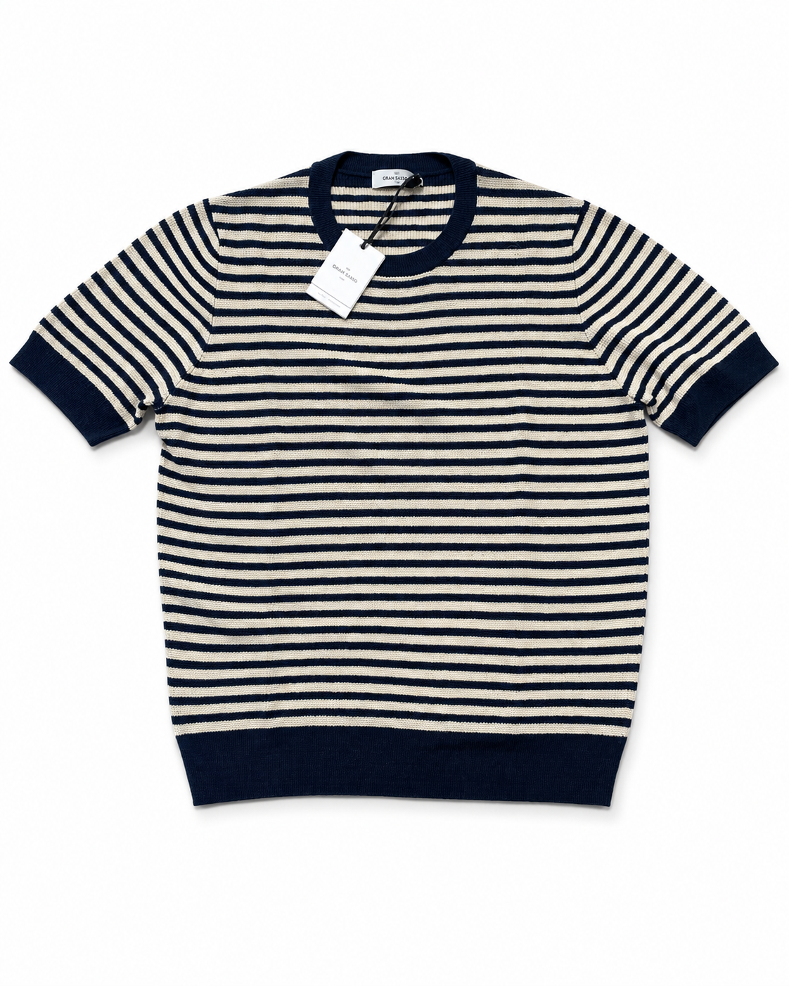 Gran Sasso T-shirt - Blauw dessin