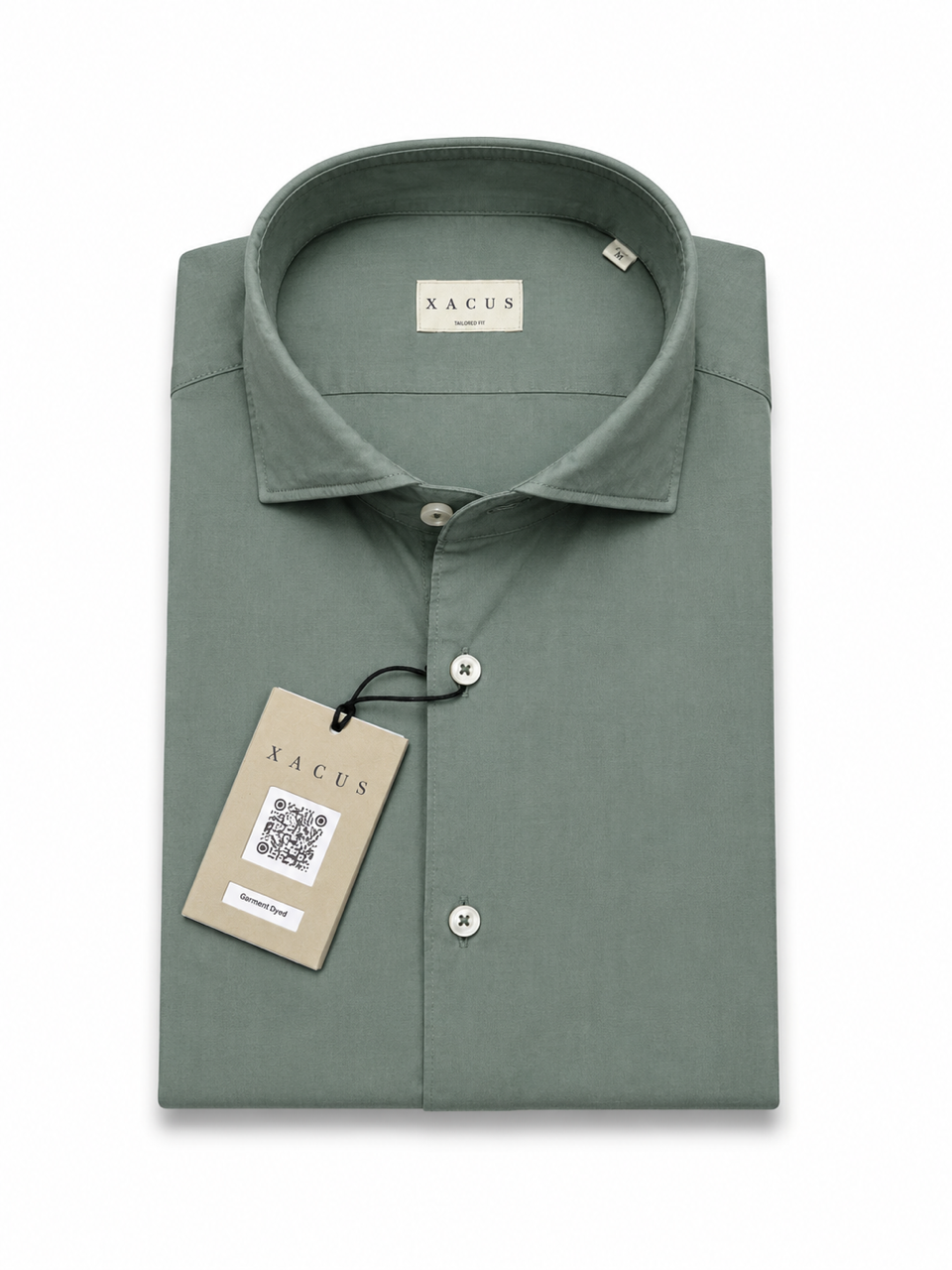 Xacus Shirt Casual - Lichtgroen