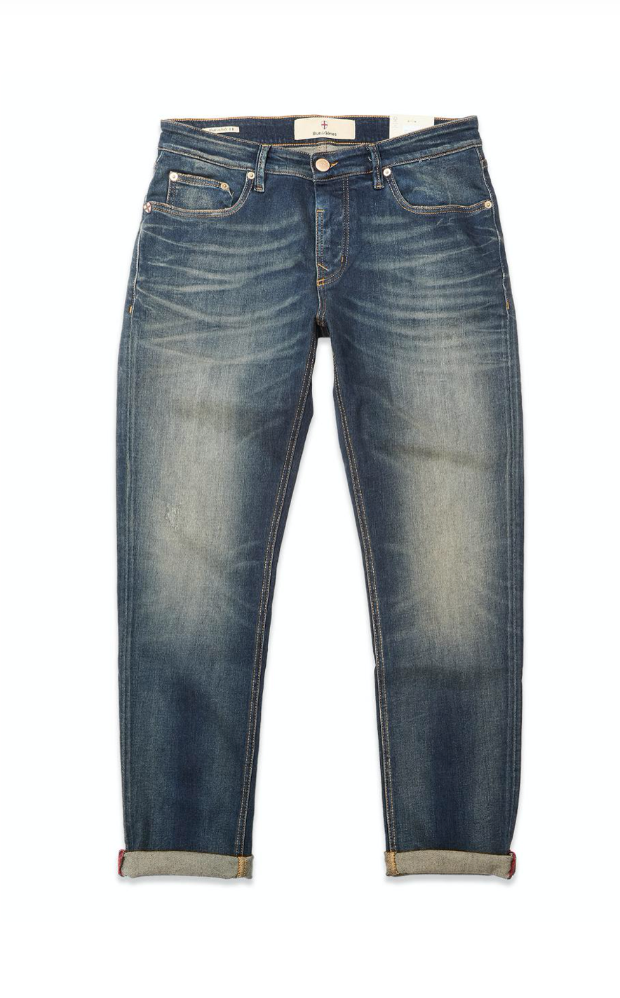 Blue de Genes Vinci Dark Vintage Jeans