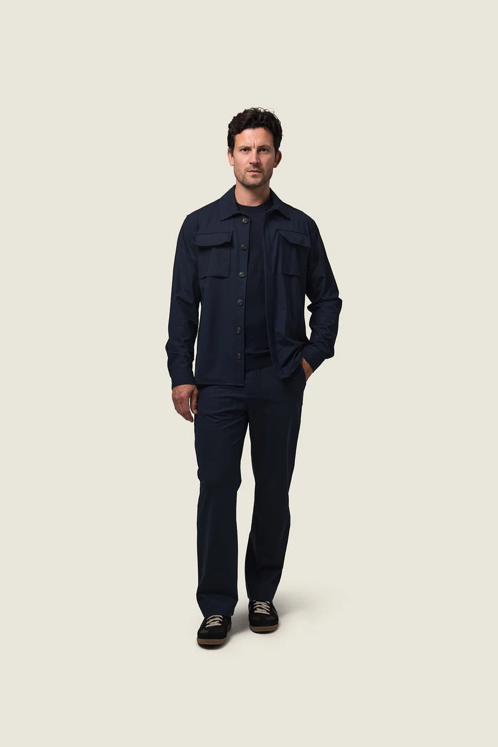 Duquezzi Broek - Marine blauw