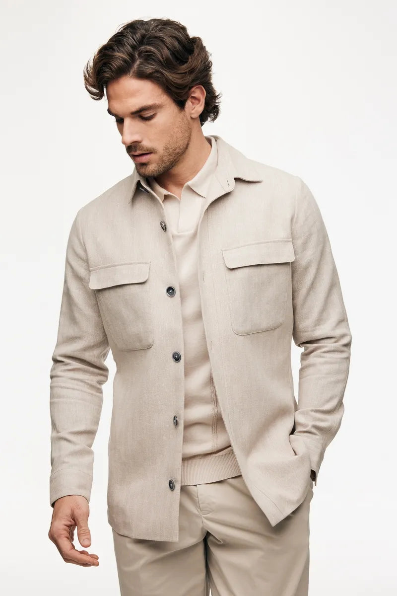 Gentiluomo overshirt- Beige